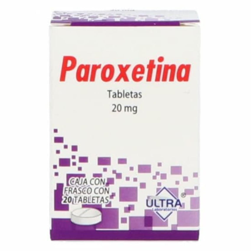 PAROXETINA ULTRA 20MG TABLETAS C/20 (GI)