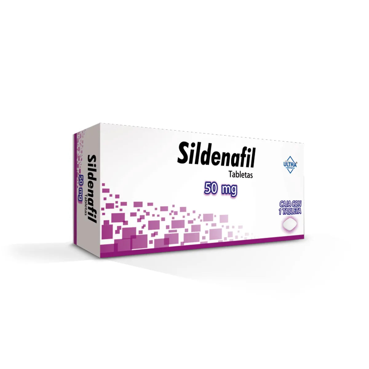 SILDENAFIL ULTRA 50MG TABLETAS C/1 (GI)