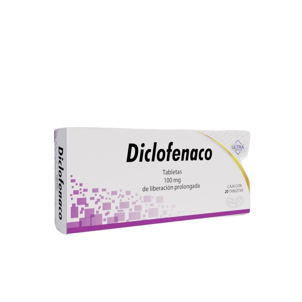 DICLOFENACO ULTRA 100MG TABLETAS LP C/20 (GI)