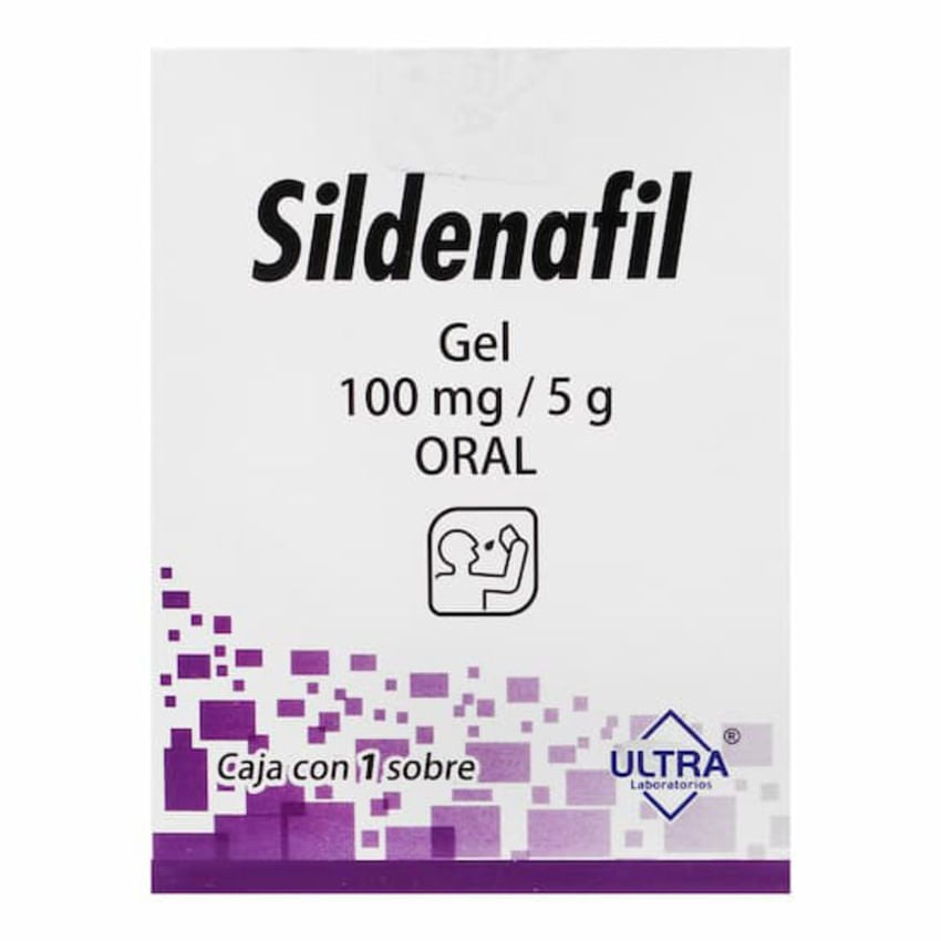 SILDENAFIL ULTRA 100MG/5G GEL SOBRE C/1 (GI)