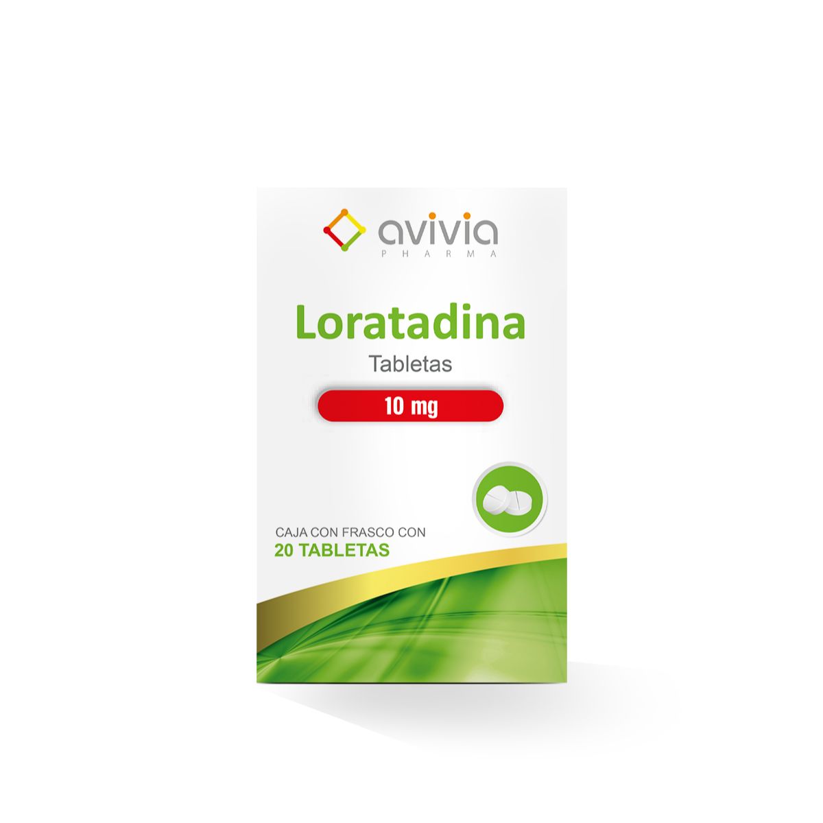 LORATADINA AVIVIA 10MG TABLETAS C/20 (GI)