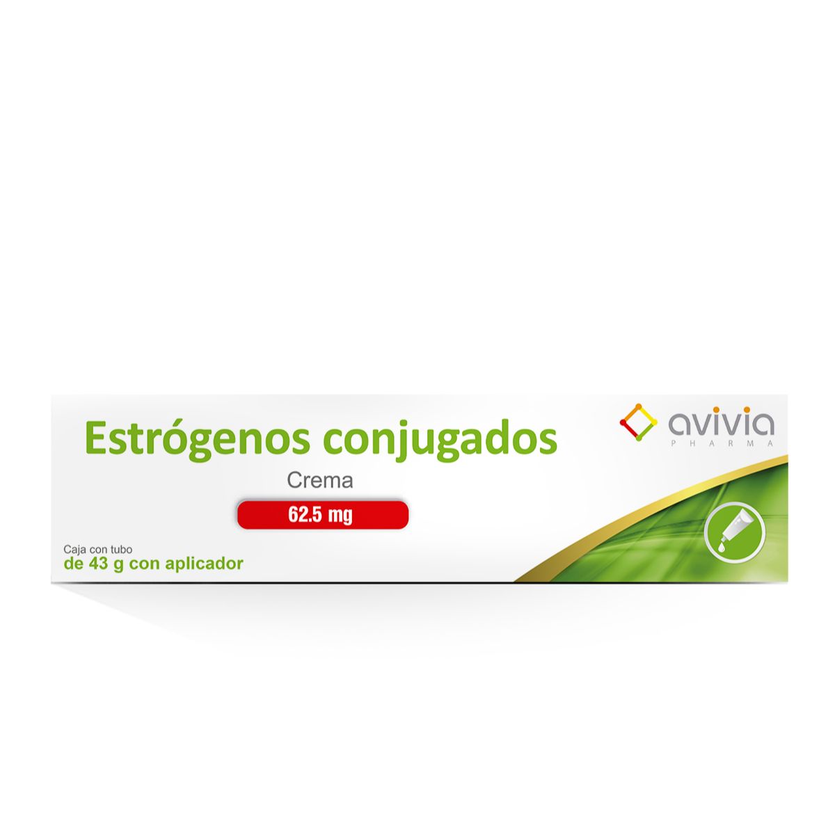 ESTROGENOS CONJUGADOS AVIVIA 62.5MG CREMA 43G (GI)