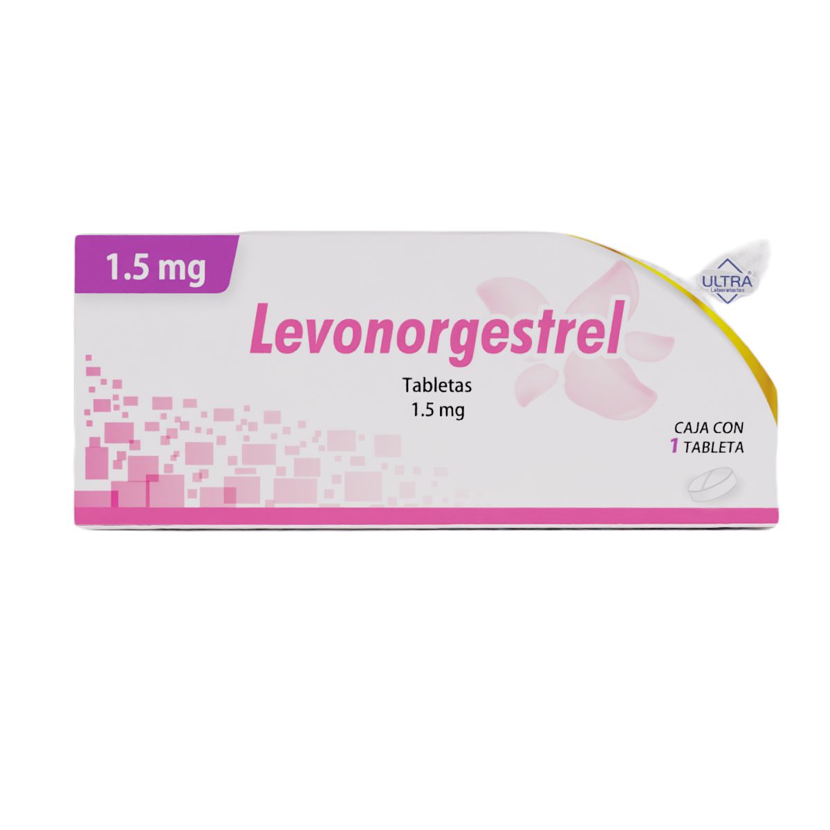 LEVONORGESTREL ULTRA 1.5MG TABLETAS C/1 (GI)