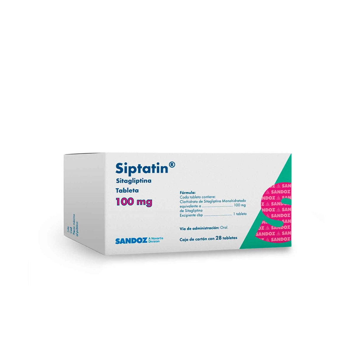 SIPTATIN 100MG TABLETAS C/28