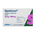 SIPTATINMET 50/1000MG TAB C/56
