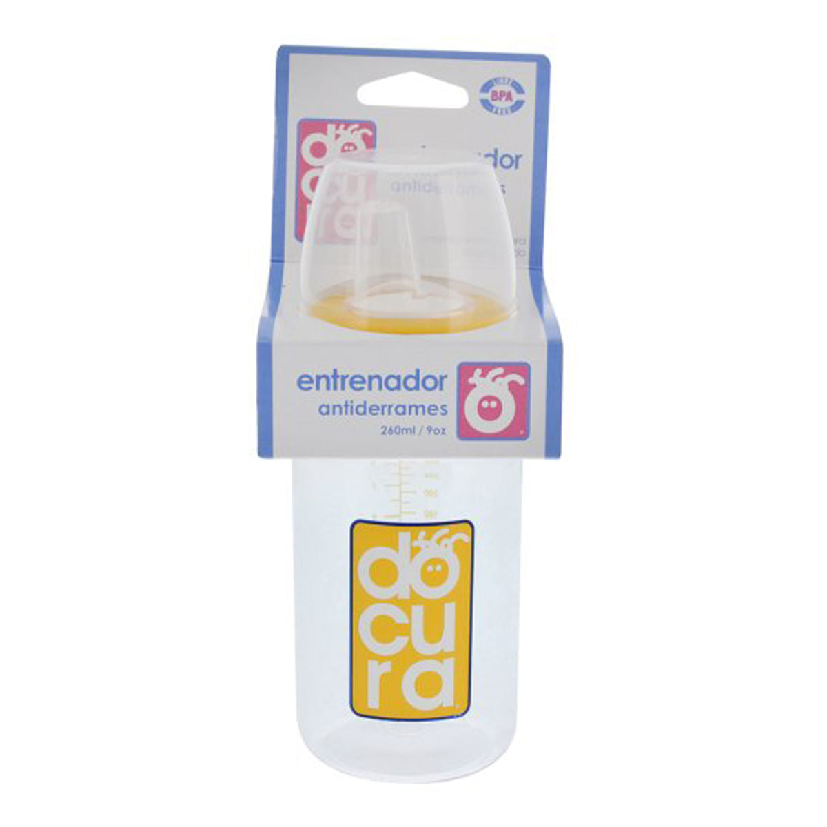 BIBERON DOCURA BOCA ANCHA 9 OZ