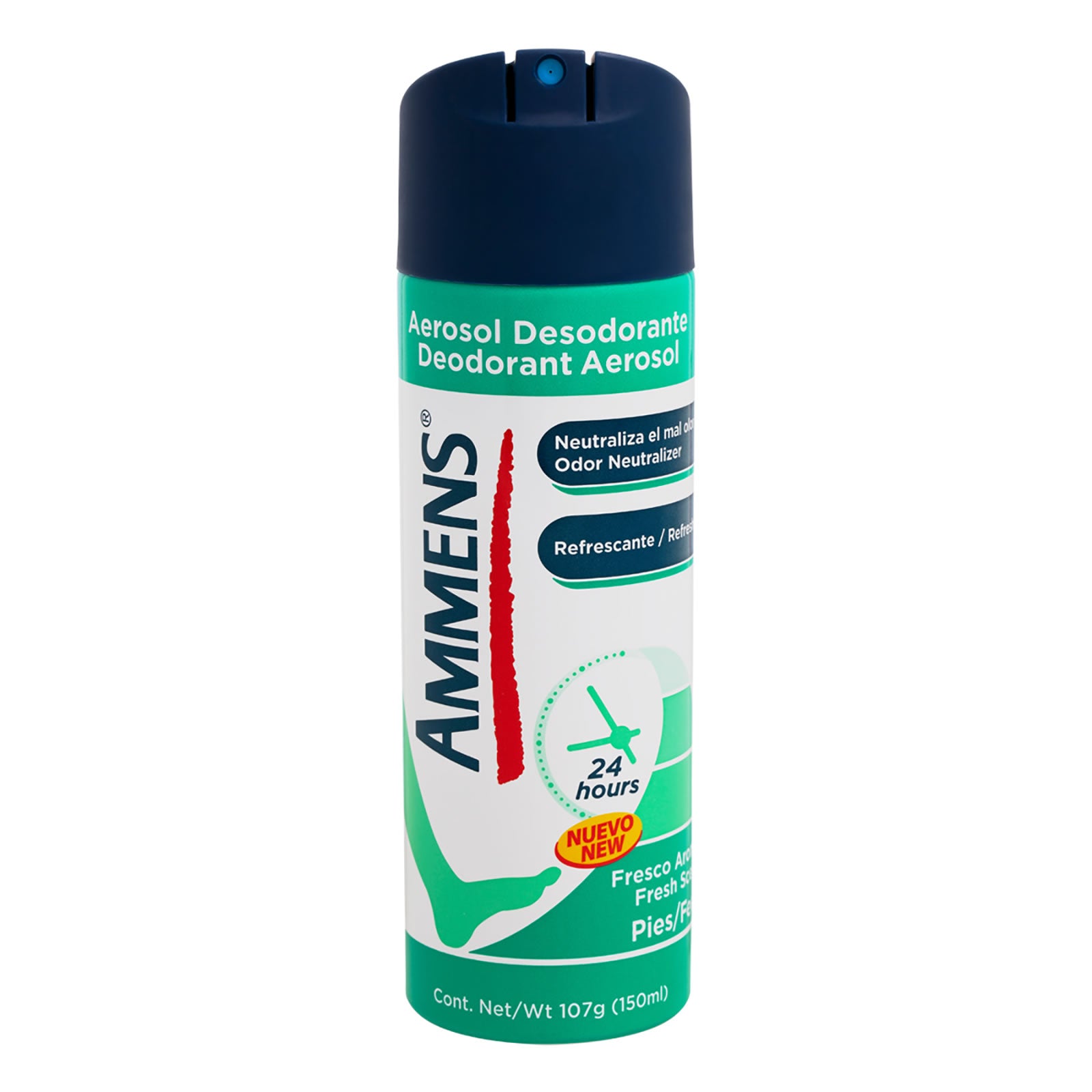 AMMENS DESODORANTE PIES FRESH AEROSOL 150ML