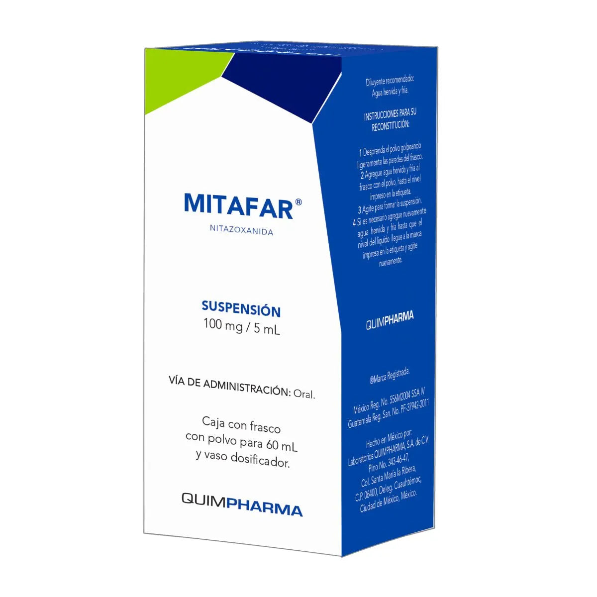MITAFAR SUSPENSION 60ML (GI)