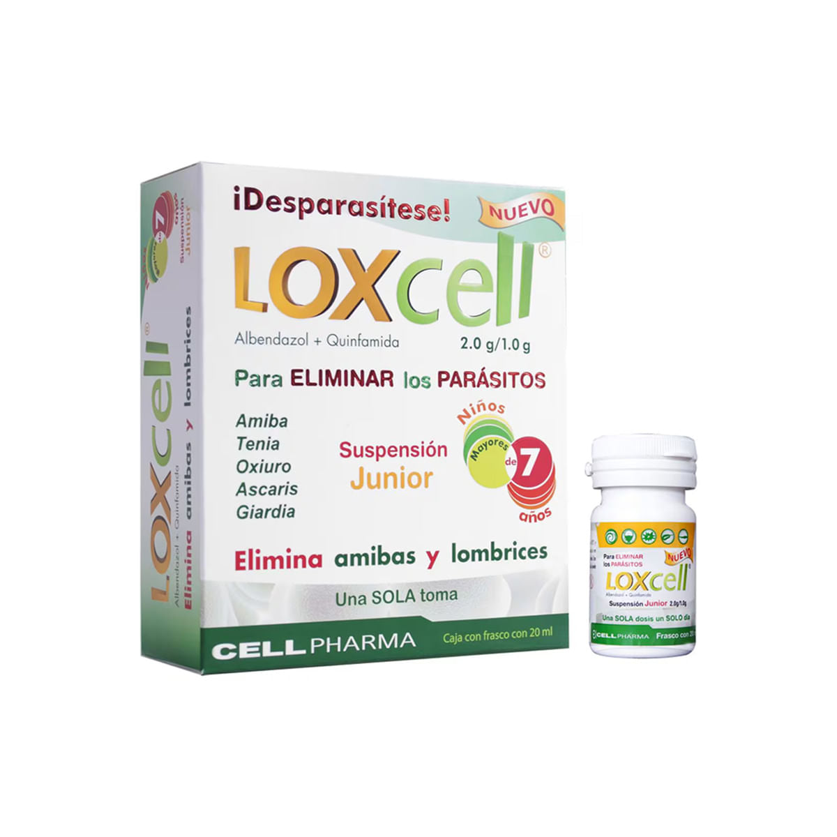 LOXCELL SUSPENSION JUNIOR 20ML