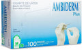 GUANTE AMBIDERM PLUS LISO VERDE MEDIANO C/100 *
