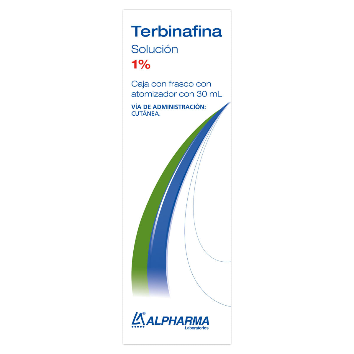 TERBINAFINA ALPHARMA 1% SOLUCION SPRAY 30ML (GI)