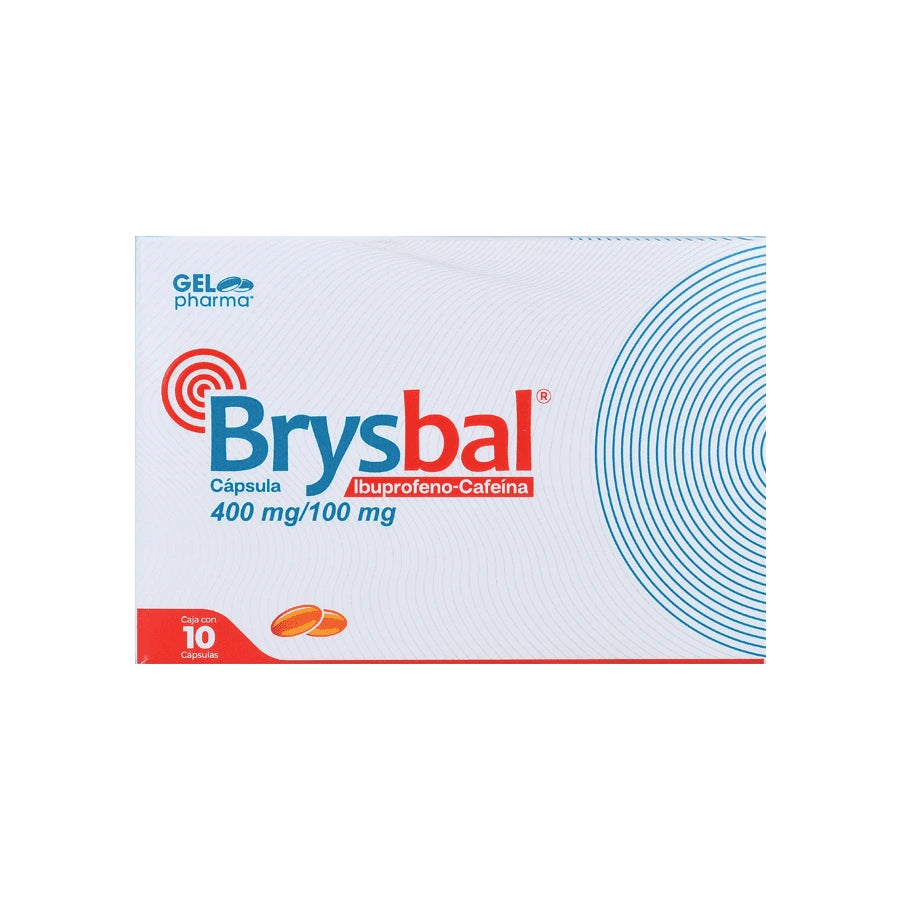 BRYSBAL 400/100MG CAPSULAS C/10 (GI)