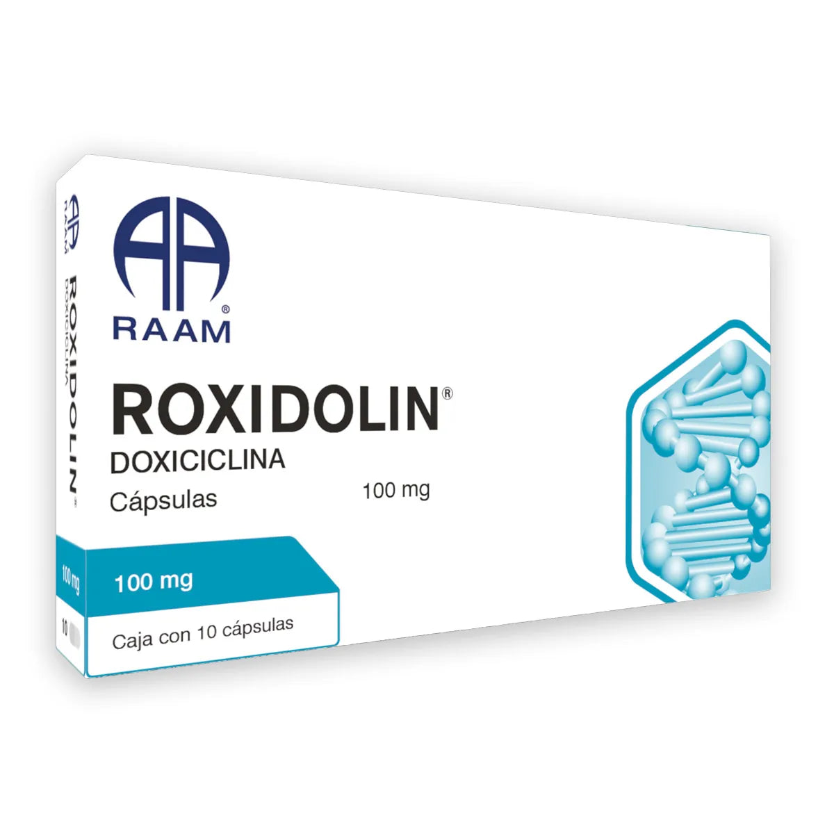 ROXIDOLIN 100MG CAPSULAS C/10 (GI)