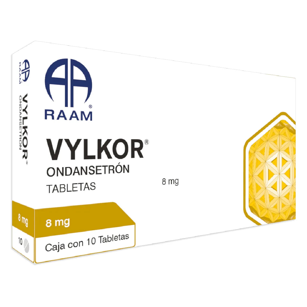 VYLKOR 8MG TABLETAS C/10 (GI)