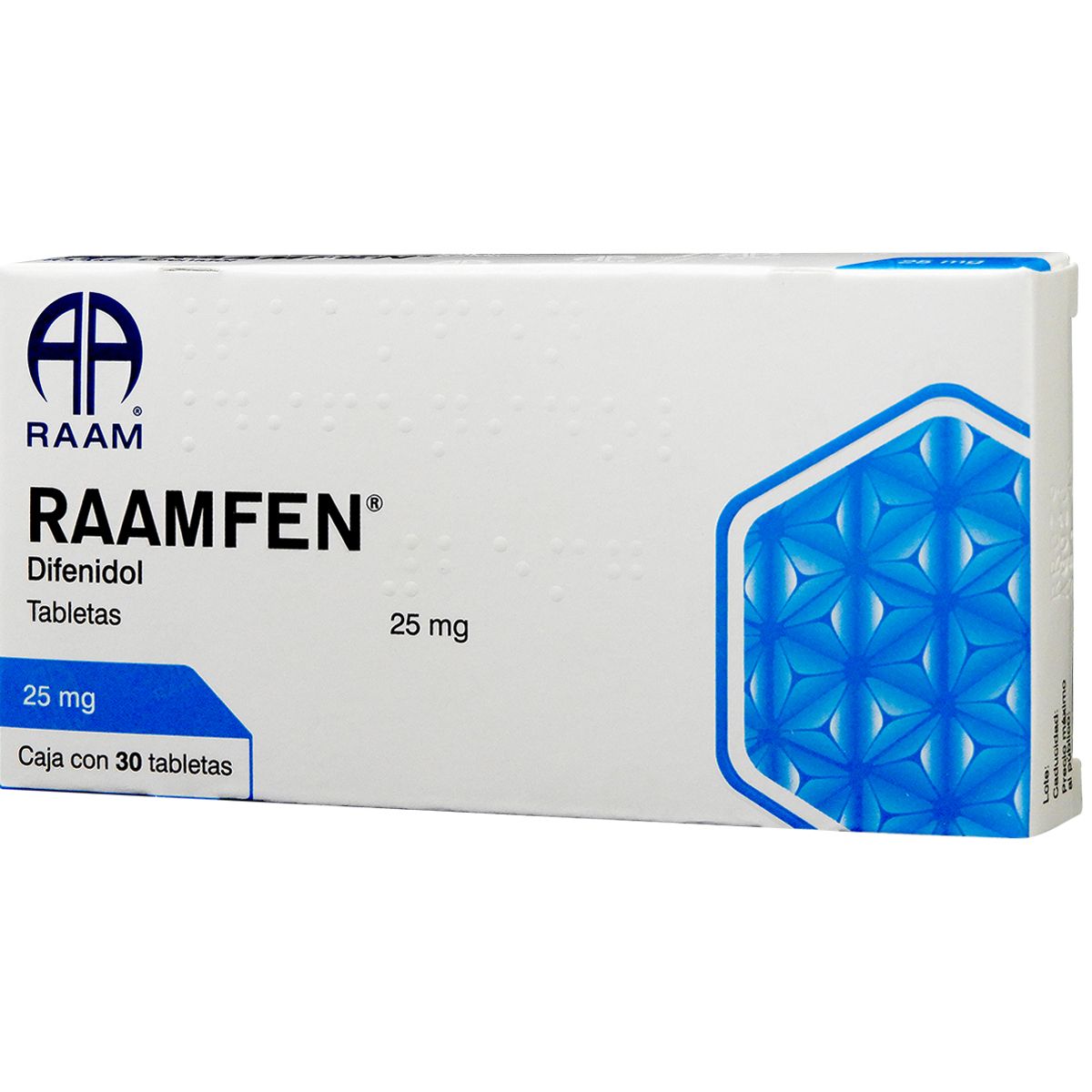 RAAMFEN 25MG TABLETAS C/30 (GI)