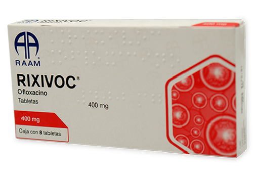 RIXIVOC 400MG TABLETAS C/8 (GI)