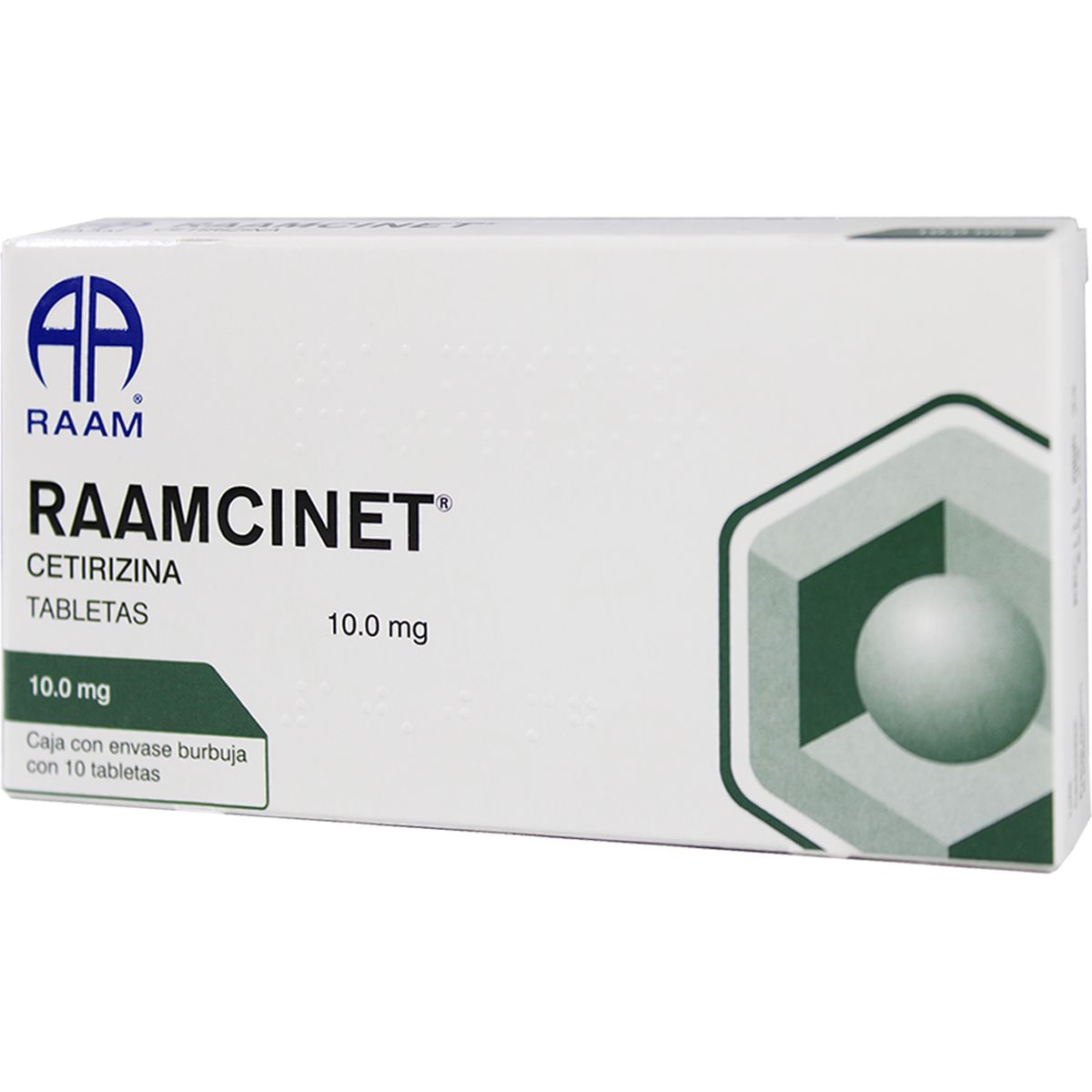 RAAMCINET 10MG TABLETAS C/10 (GI)
