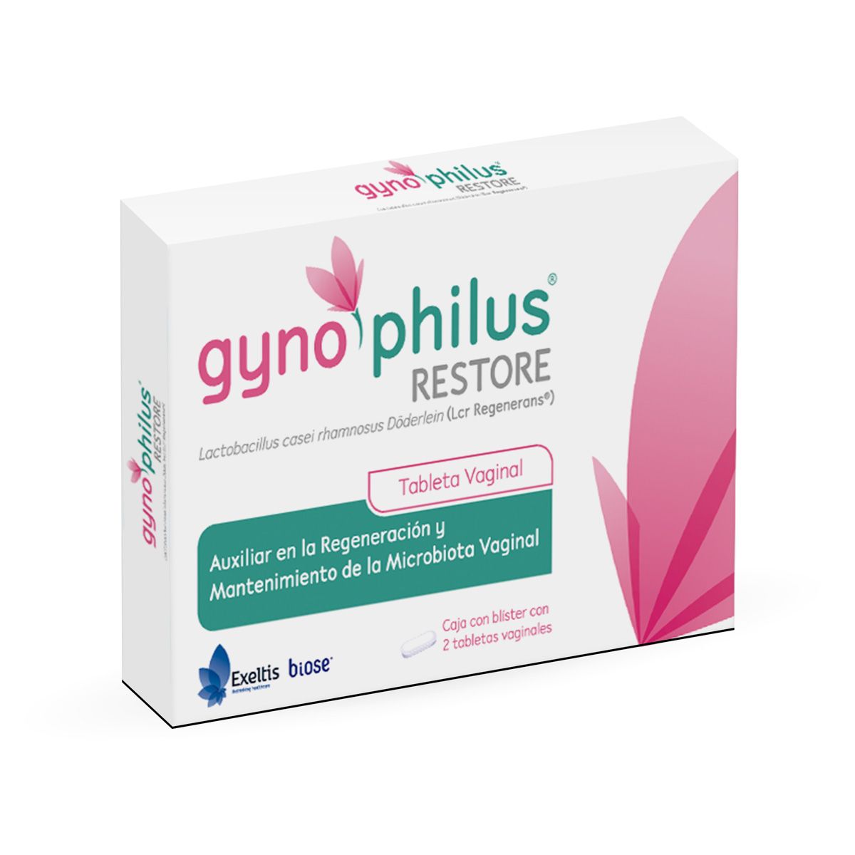 GYNOPHILUS RESTORE TABLETAS VAGINAL C/2