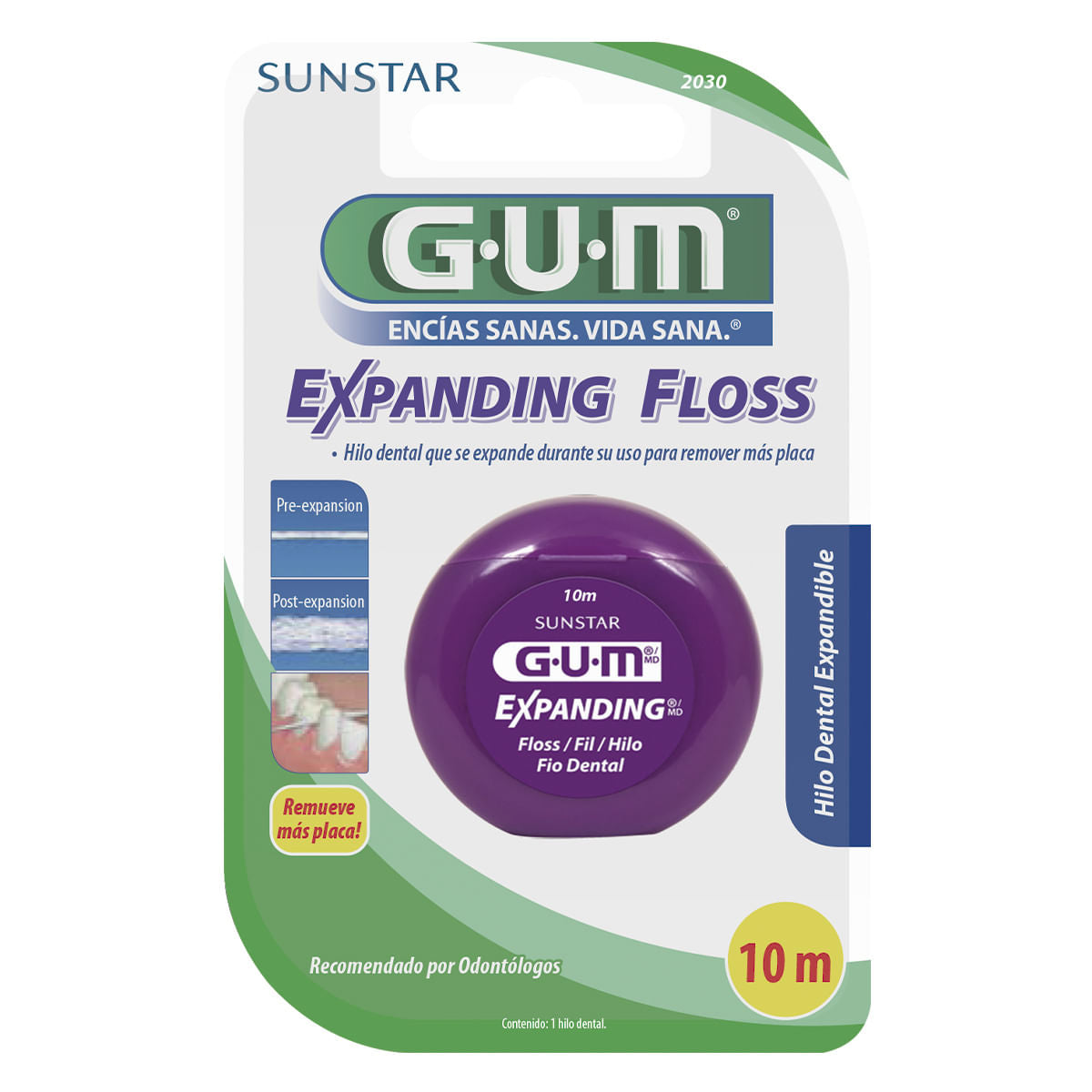 HILO DENTAL GUM EXPANDING FLOSS 10M