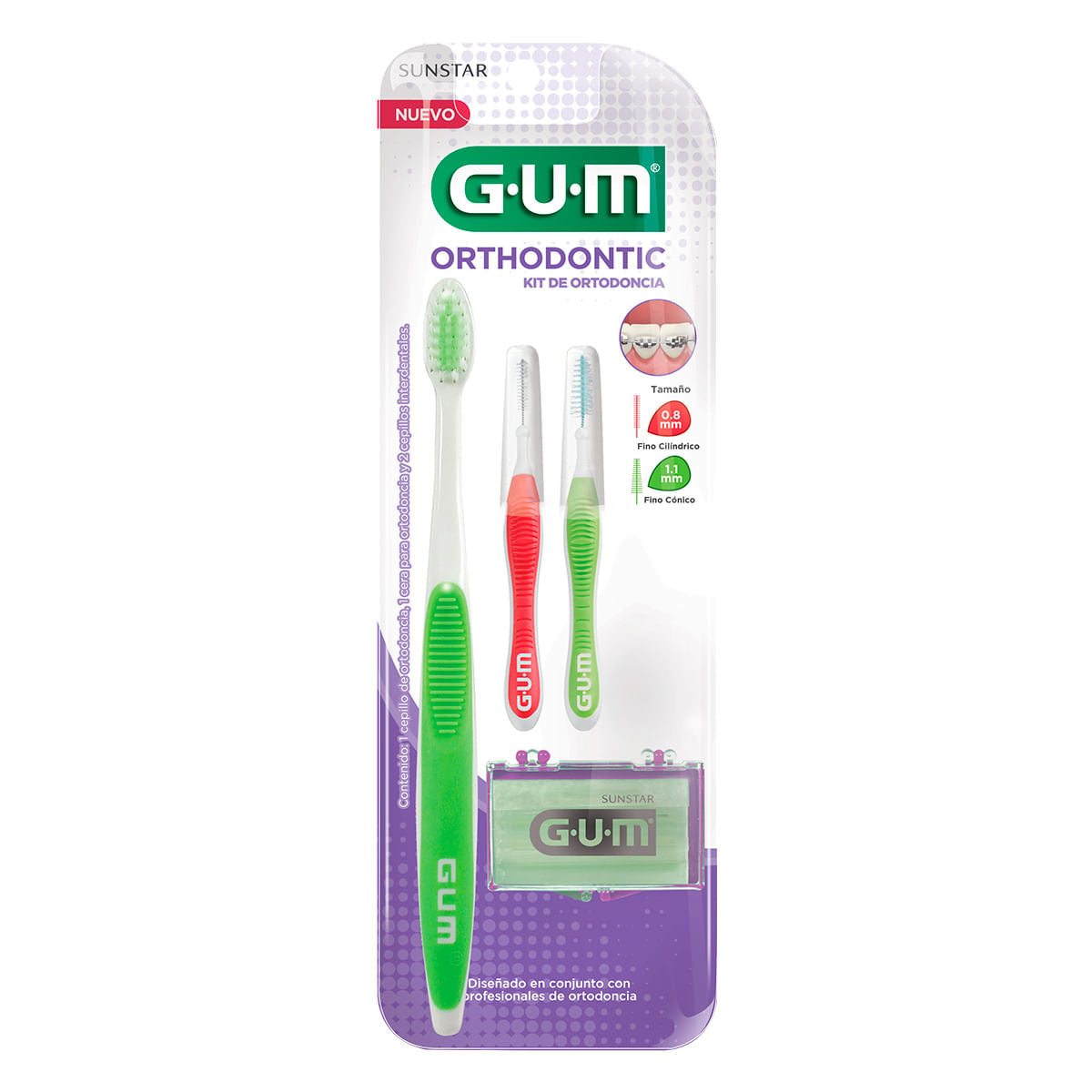 KIT GUM ORTODONCIA C/4