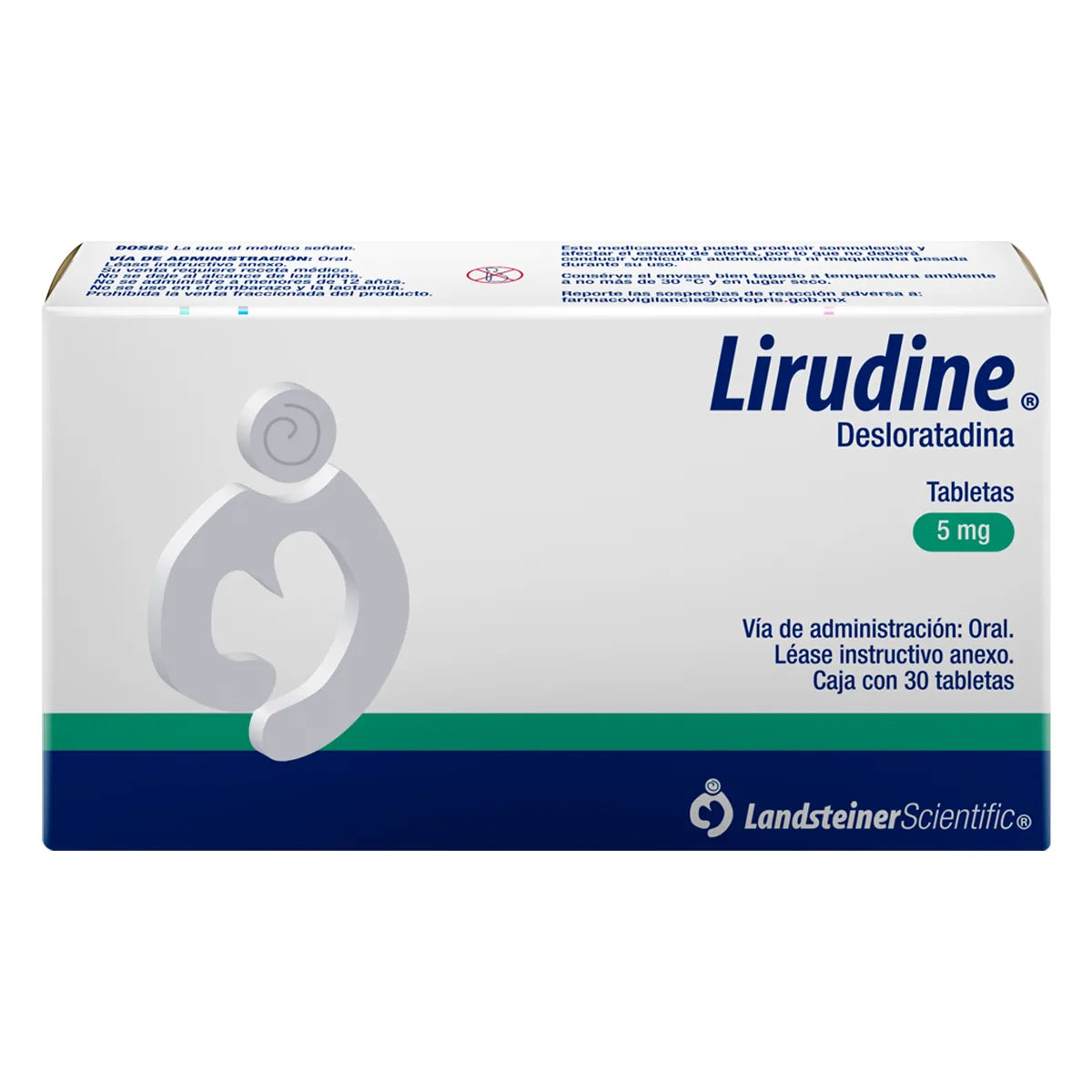 LIRUDINE 5MG TABLETAS C/10 (GI)