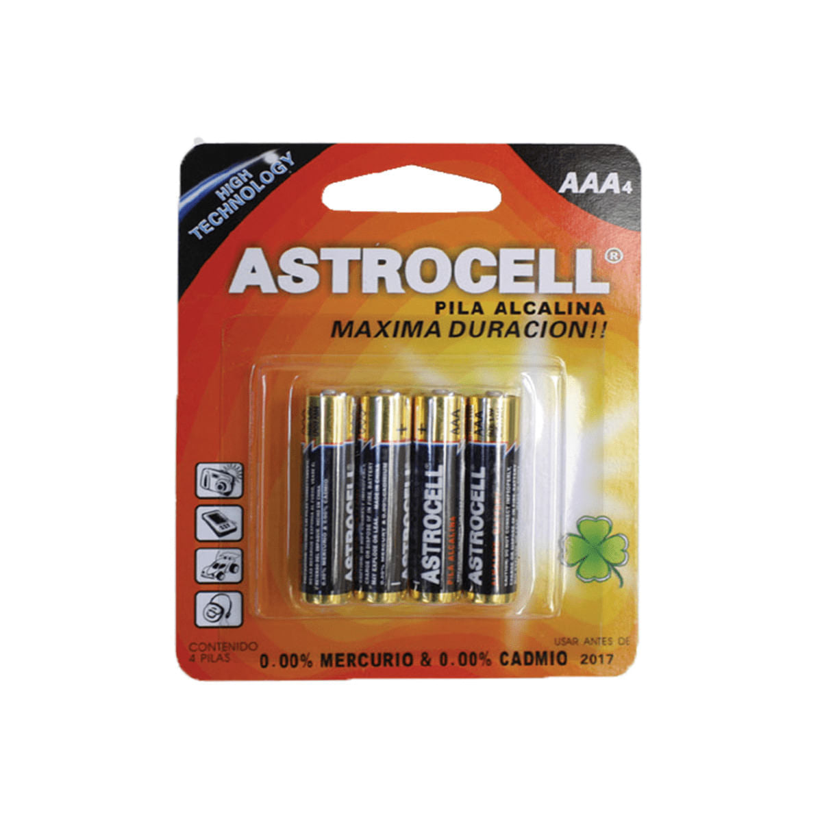 PILA ASTROCELL AAA C/4 *