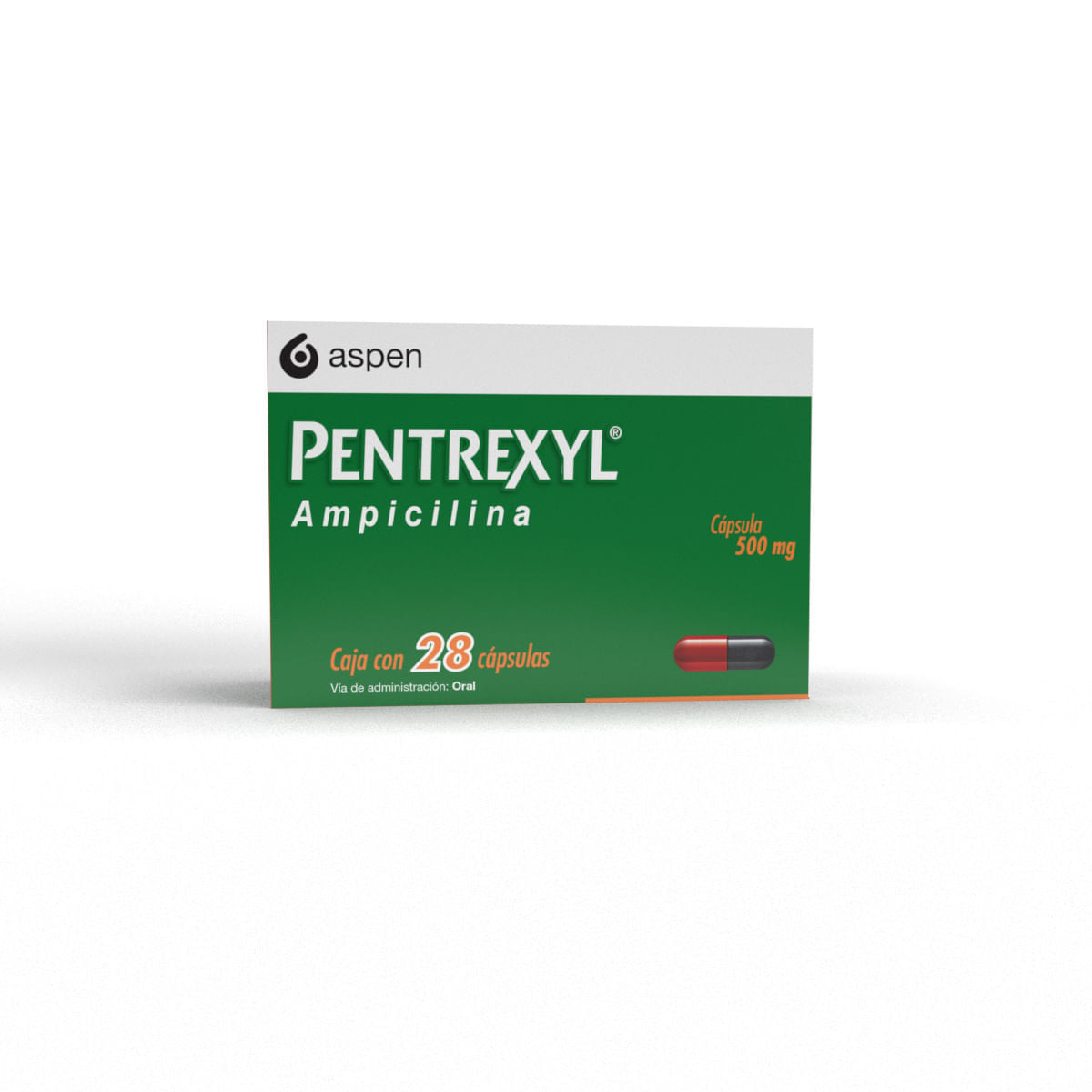 PENTREXYL 500MG CAPSULAS C/28