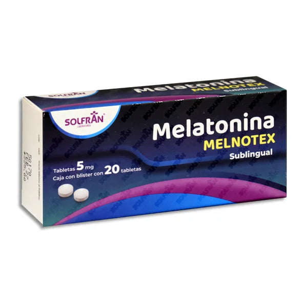 MELNOTEX 5MG SUBLINGUAL TABLETAS C/20 (GI)