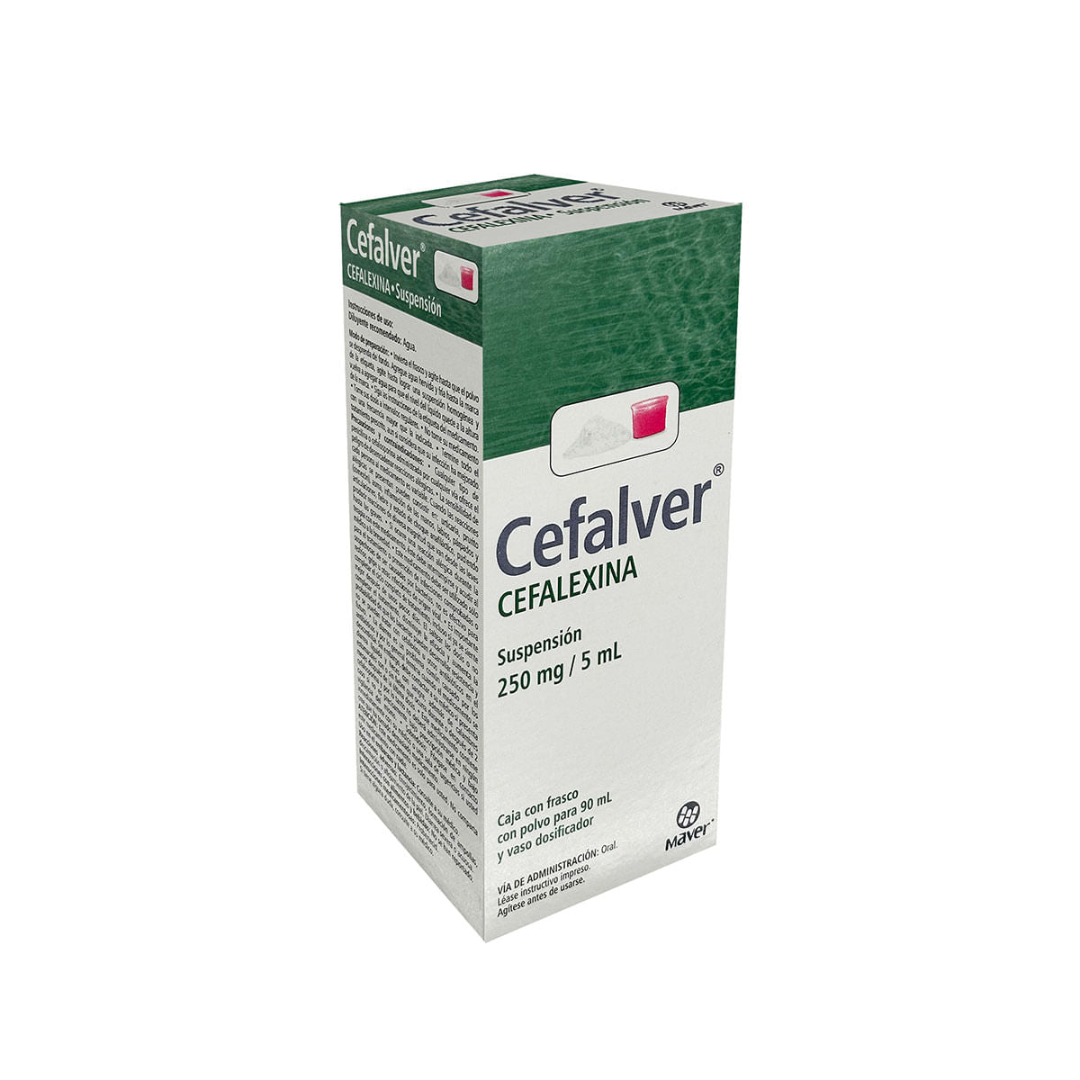 CEFALVER 250MG/5ML SUSPENSION 90ML (GI)
