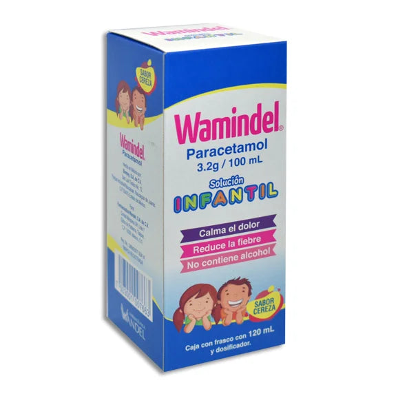 WAMINDEL JARABE 160MG 120ML (GI)