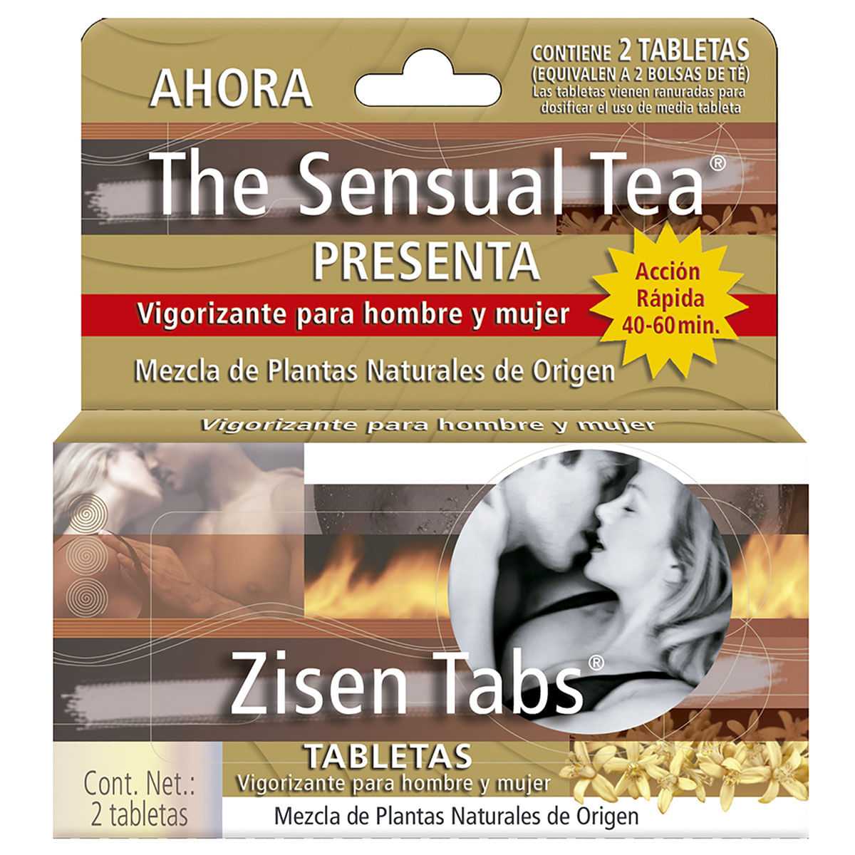 THE SENSUAL TEA ZISEN TABLETAS C/2