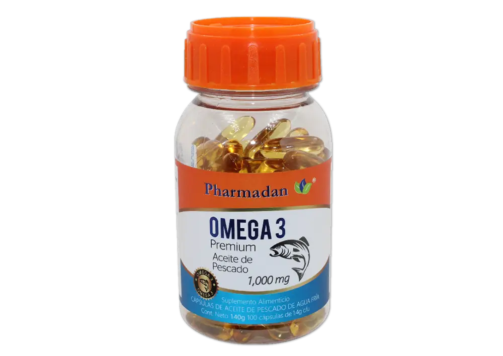 OMEGA 3 PHARMADAN CAPSULAS C/100 (GI) *