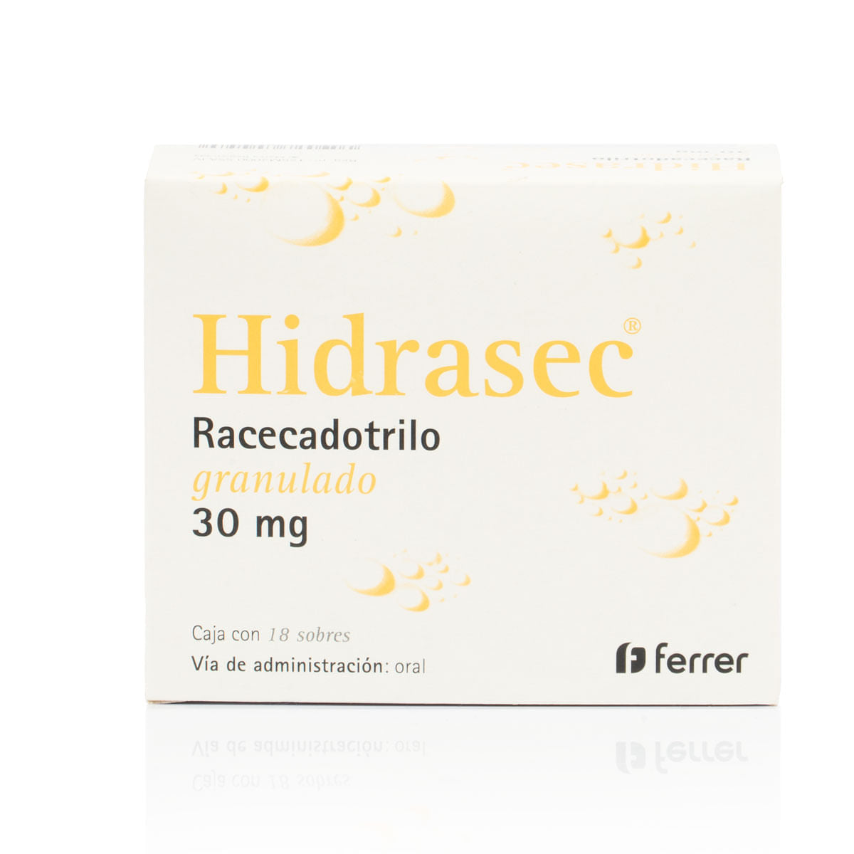 HIDRASEC 30MG GRANULADO SOBRES C/18