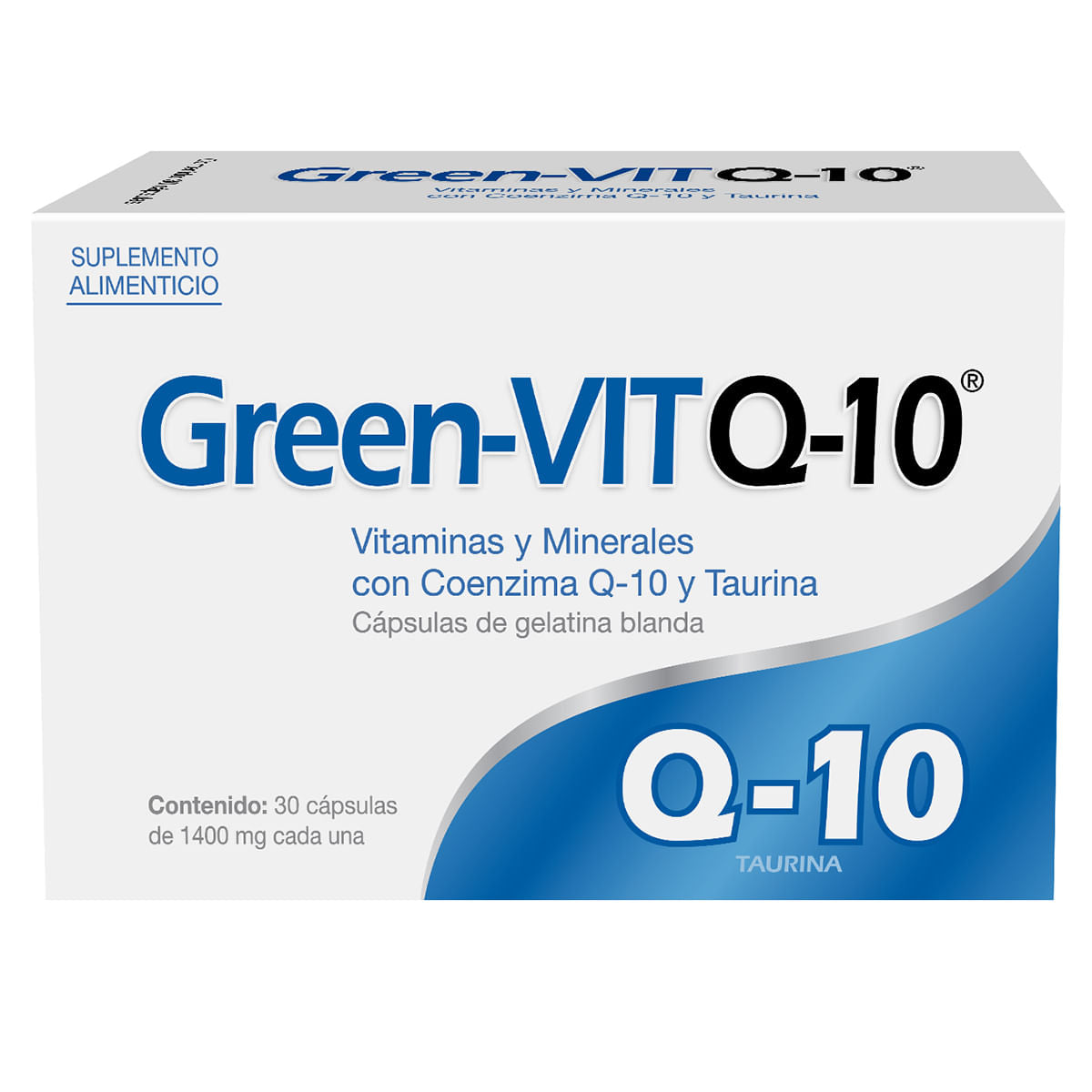 GREEN-VIT Q10 1.4G CAPSULAS C/30 (GI)