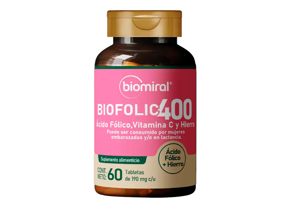BIOFOLIC 400 TABLETAS C/60 (GI)