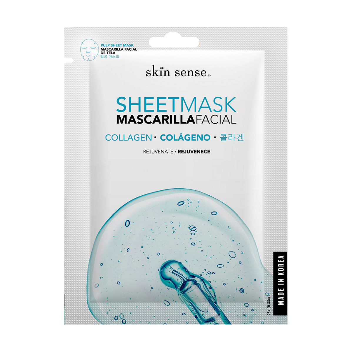MASCARILLA FACIAL SKIN SENSE COLAGENO 25G *