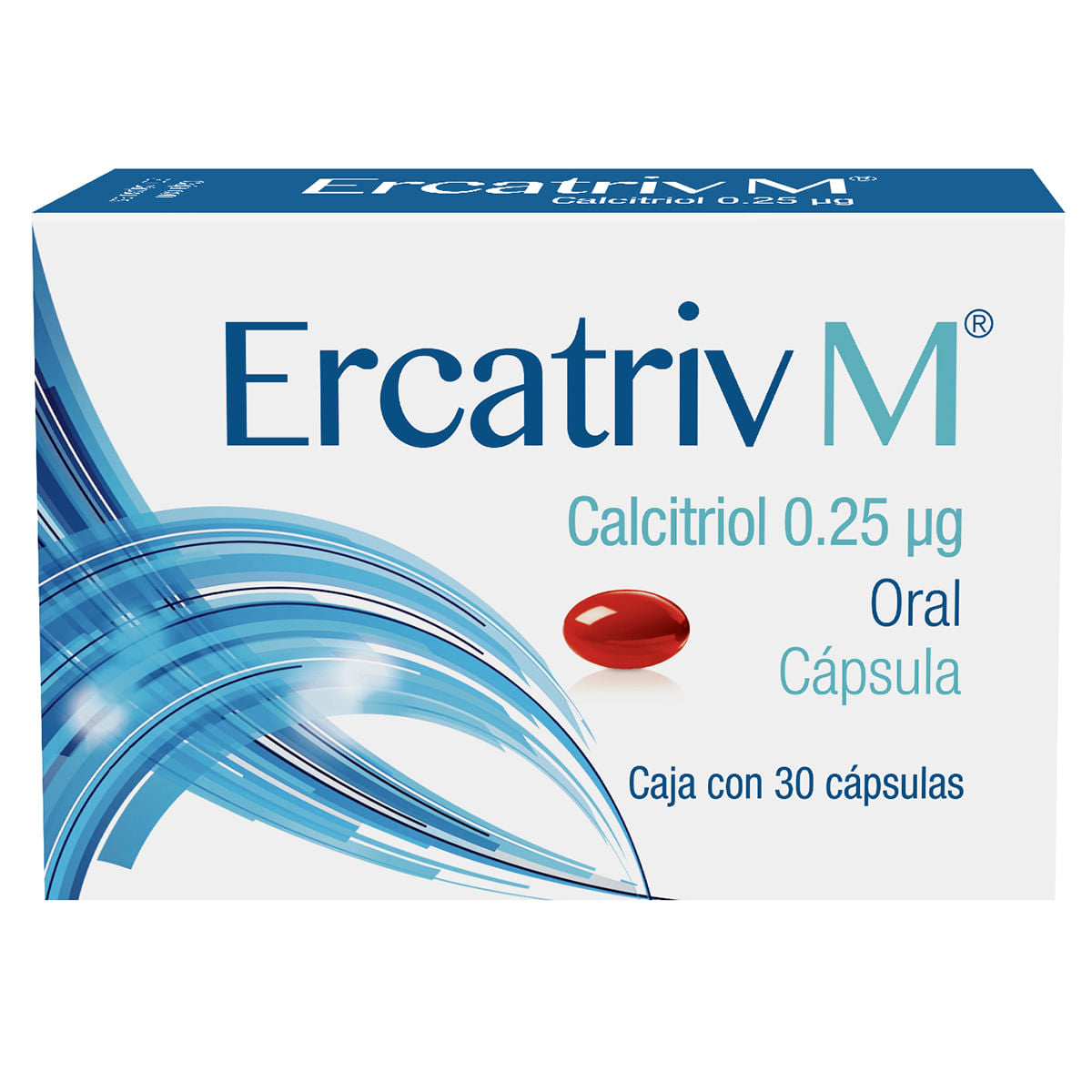 ERCATRIV M 0.25MCG CAPSULAS C/30 (GI)