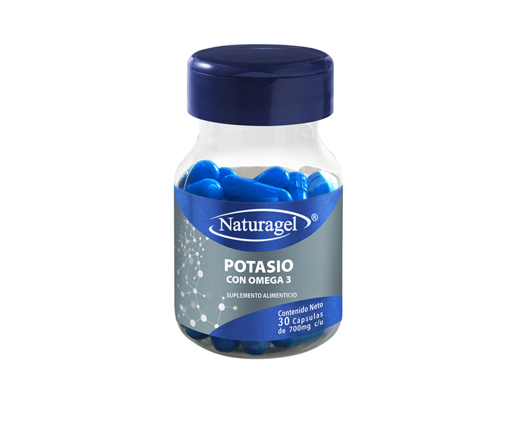 POTASIO OMEGA 3 NATURAGEL 700MG CAPSULAS C/30