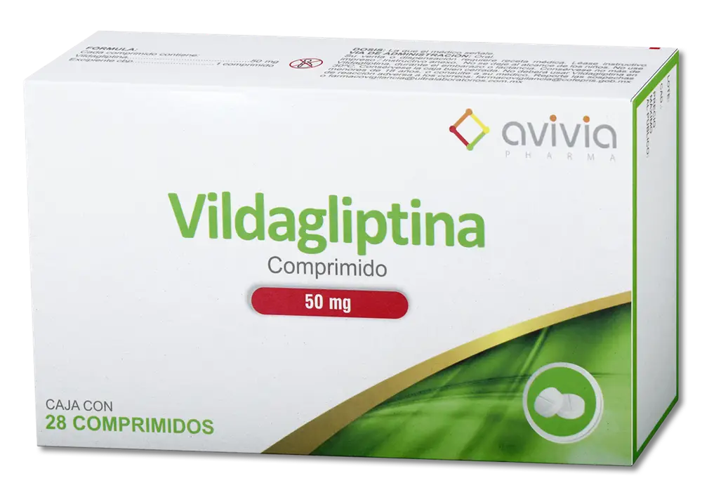 VILDAGLIPTINA AVIVIA 50MG CPR C/28 (GI)