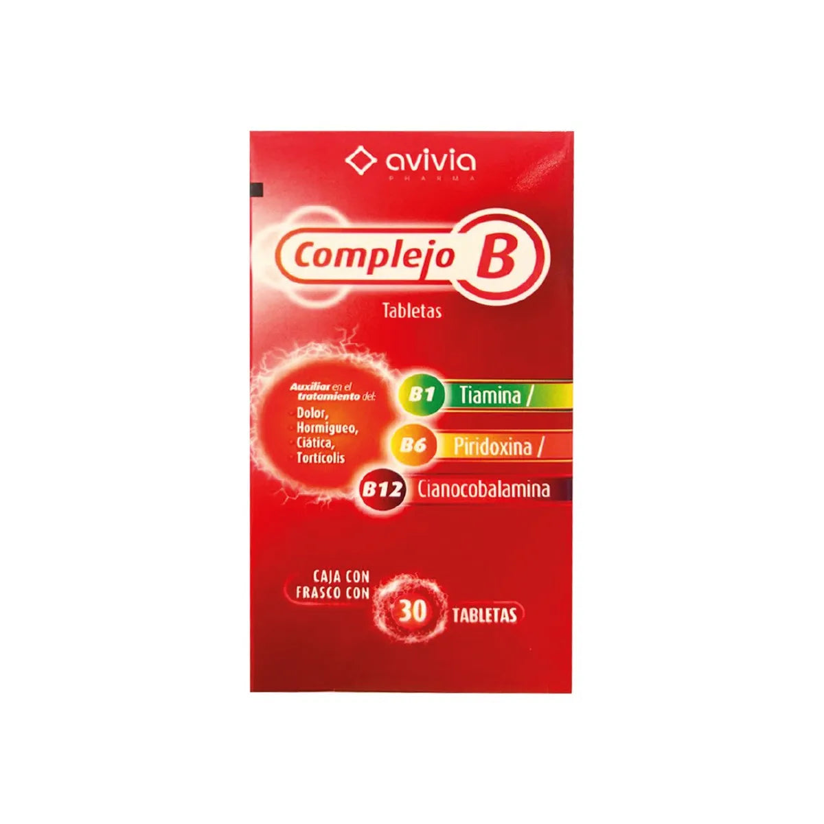 COMPLEJO B AVIVIA TABLETAS C/30 (GI)