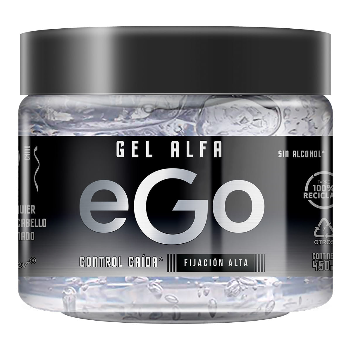 GEL EGO BLACK TARRO 450ML