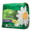 TOALLAS SANITARIAS NATURELLA NOCTURNA C/ALAS C/8