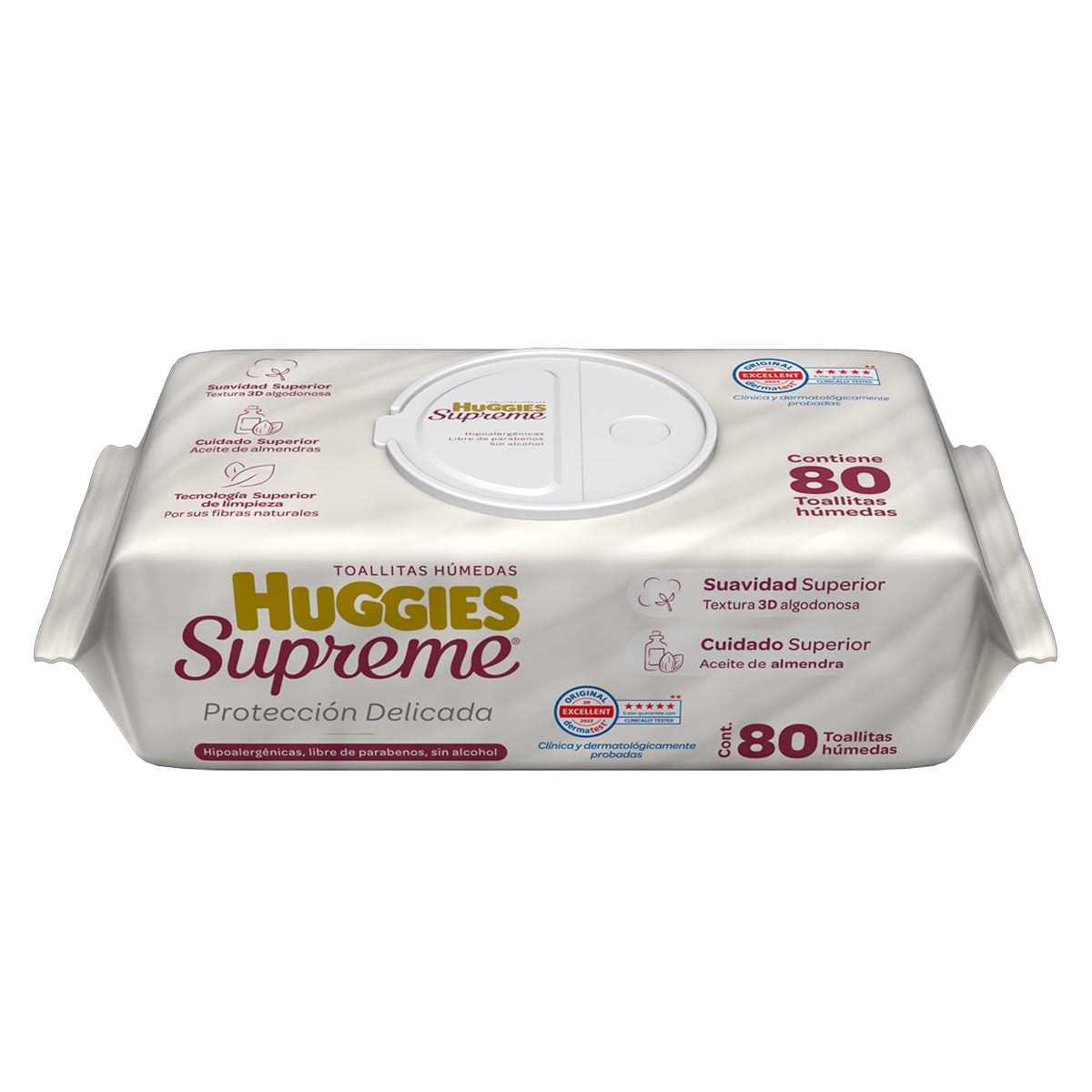 TOALLAS HUMEDAS HUGGIES SUPREME P&N C/80 *