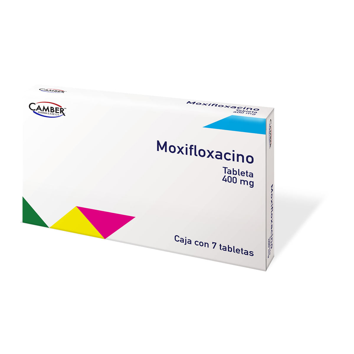 MOXIFLOXACINO CAMBER 400MG TABLETAS C/7 (GI)