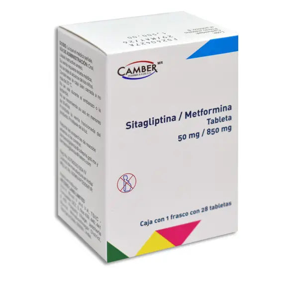 SITAG/METF CAMBER 50/850MG TAB C/28 (GI)