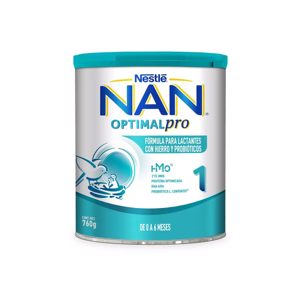 LECHE NAN 1 OPTIMALPRO 0-6M 760G