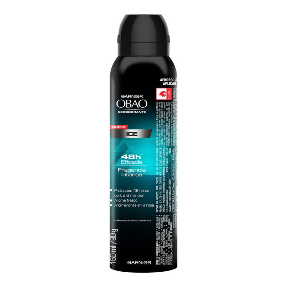DESODORANTE OBAO AER ICE 150ML
