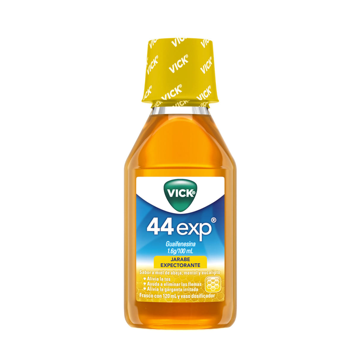 VICK 44 MIEL JARABE EXPEC 120ML