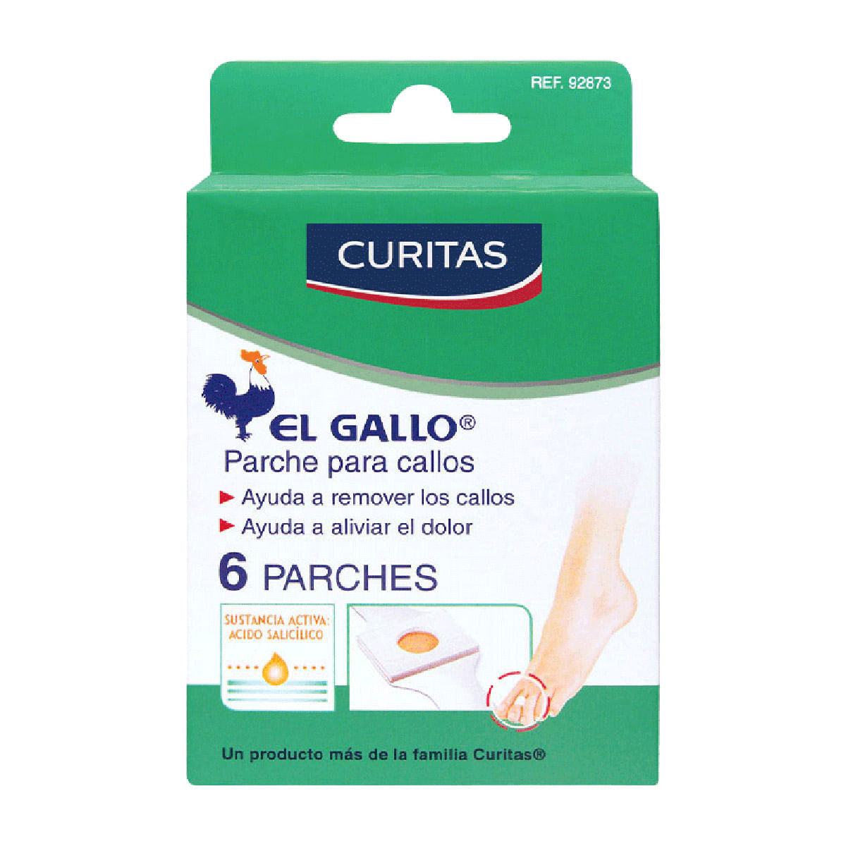 PARCHE CURITAS EL GALLO C/6