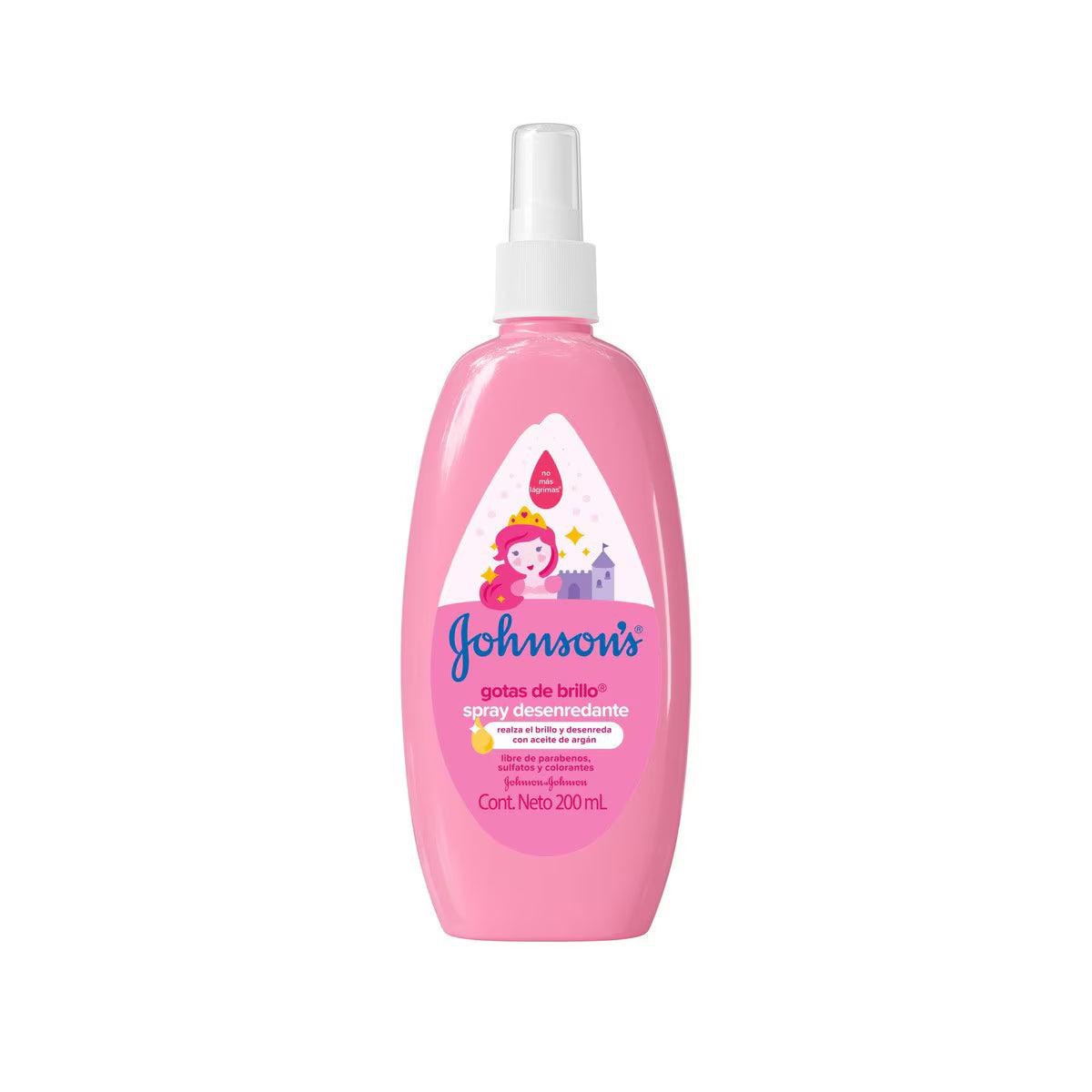 SPRAY DESENREDANTE JOHNSONS GOTAS DE BRILLO 200ML